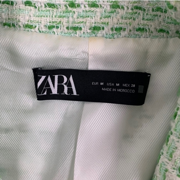 Zara Treed Oversized Double-breasted Blazer, Medium - Picture 5 of 8